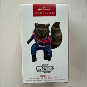Hallmark Rocket Guardians of The Galaxy Vol 3 Keepsake Ornament 2023 Marvel
